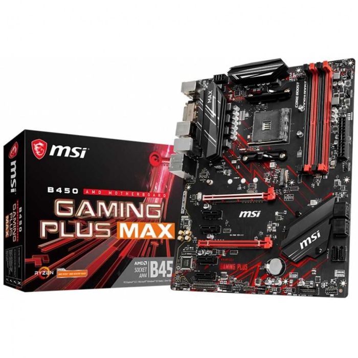 MSI B450 GAMING plus max (обмен)