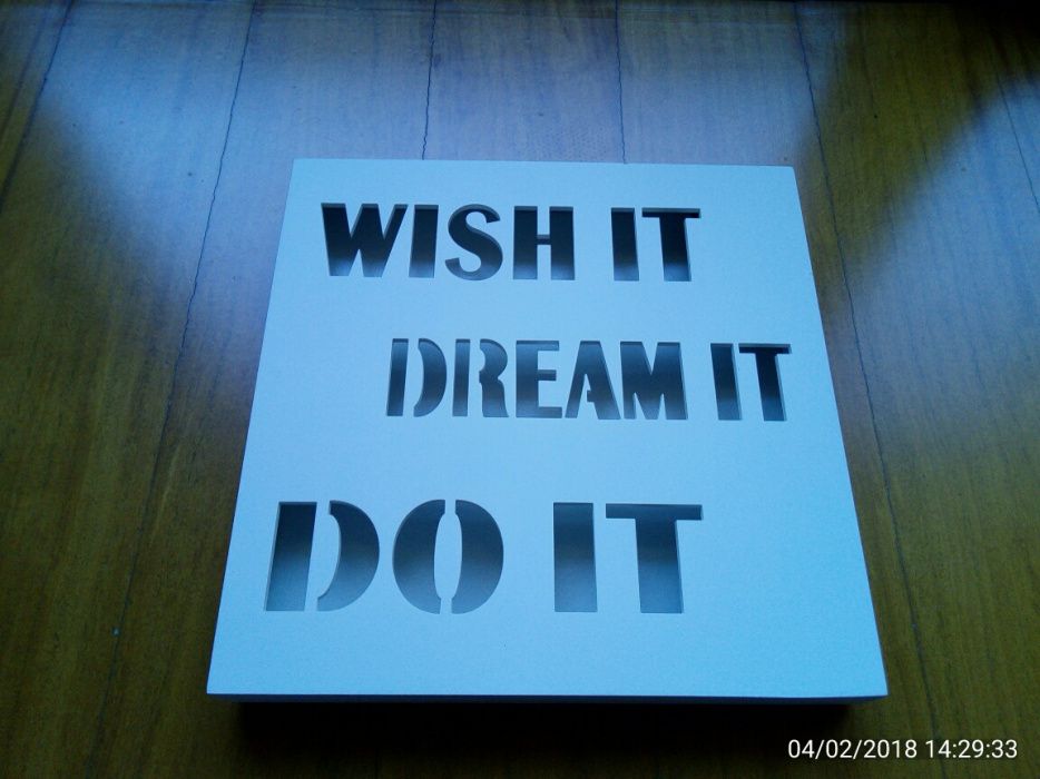 Quadro led novo com portes incluidos