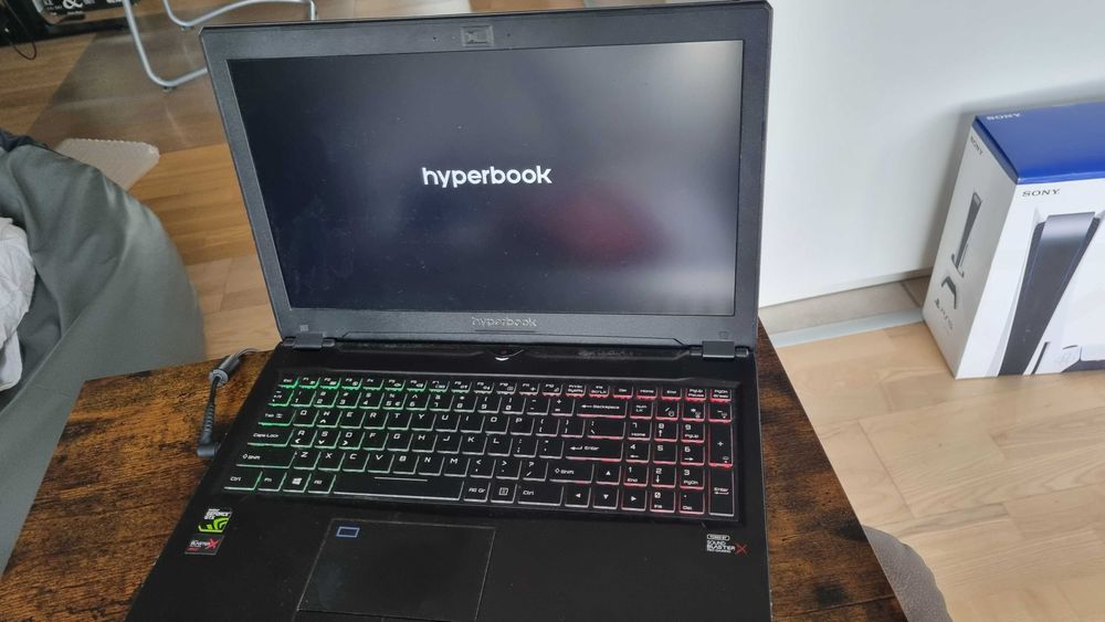 Laptop Gamingowy Hyberbook sl950 vr slim , gtx 1060, ssd evo