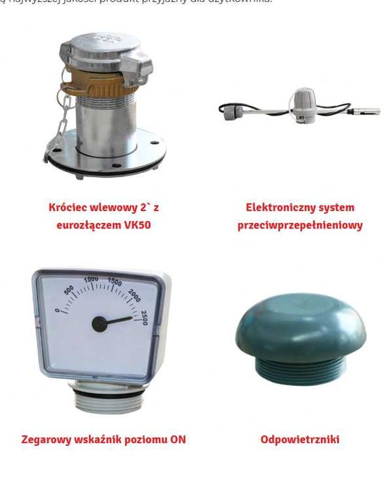 Zbiornik ON dwupłaszczowy 2500 ltr najtaniej