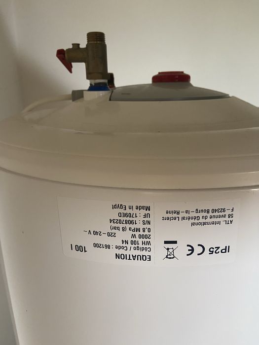 Termo-acumulador equation 100L