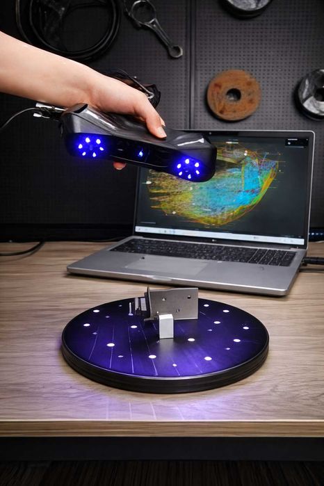 Skanowanie 3D i druk 3D elementów samochodowych oraz technicznych