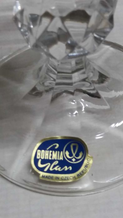 Copos de Cristal qualidade Bohemia origem República Checa