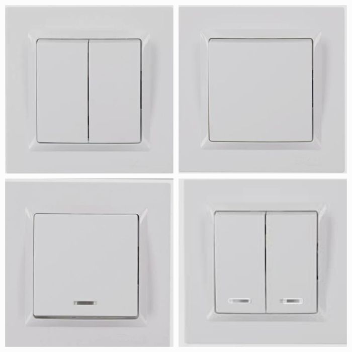 Розетки, выключатели, автоматы