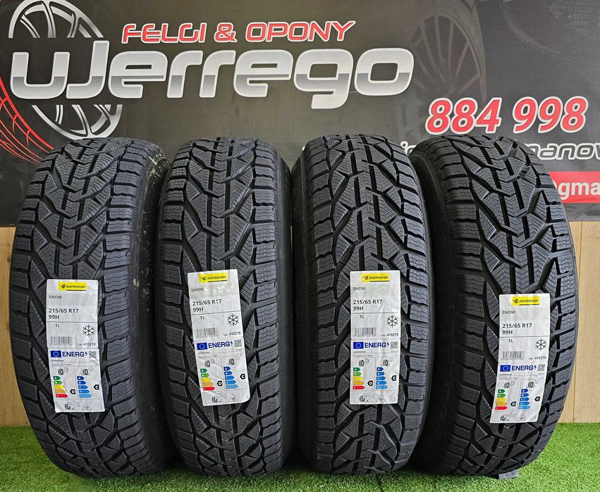 NOWE OPONY Zimowe - Kormoran Snow - 215/65/R17