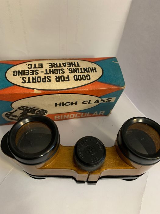 Binóculos de bolso antigos