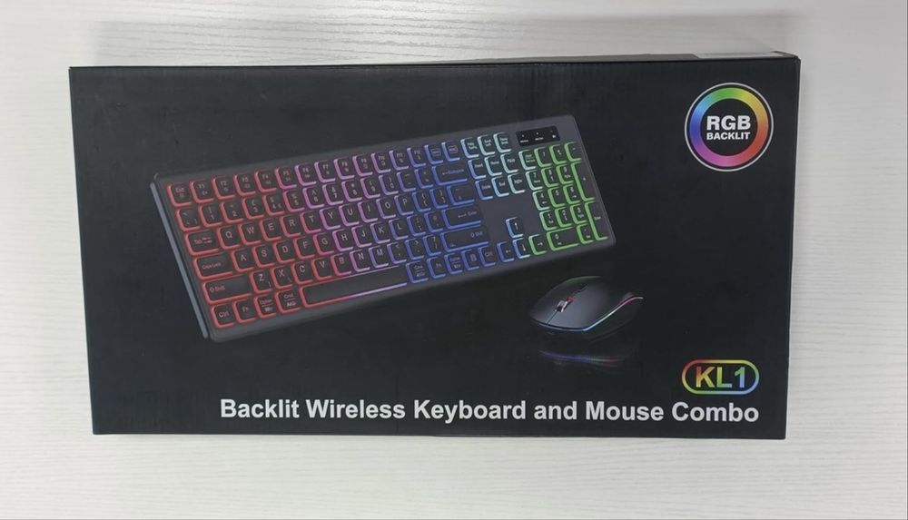 Teclado e rato rgb