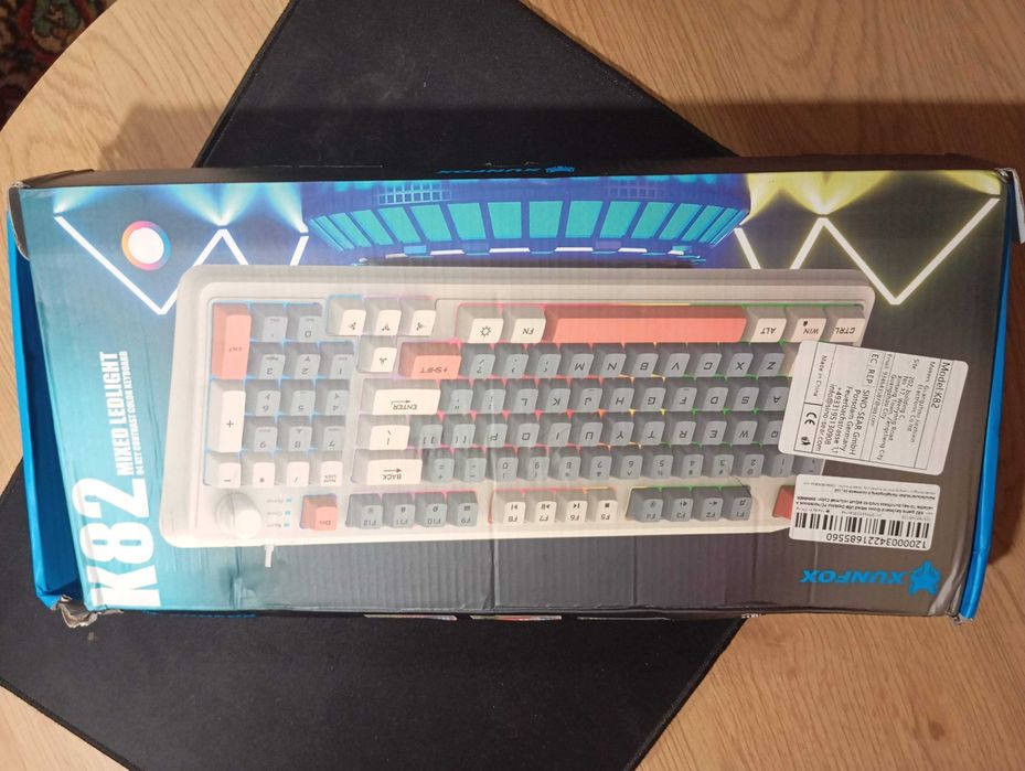 Клавіатура ігрова XunFox:К82 з підсвіткою - НОВА!