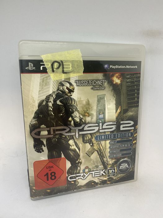 Gra Crysis 2 limited edition PS3 Sony Play Station 3 pudełkowa PL