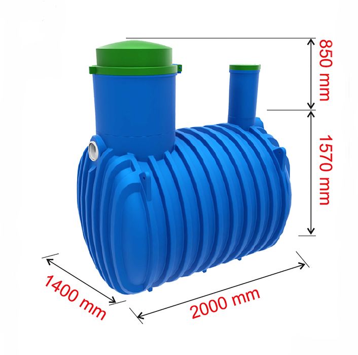Oczyszczalnia ścieków Metria Bio Duo-Hybryda 4 6 8 , Sprzedaż , Montaż