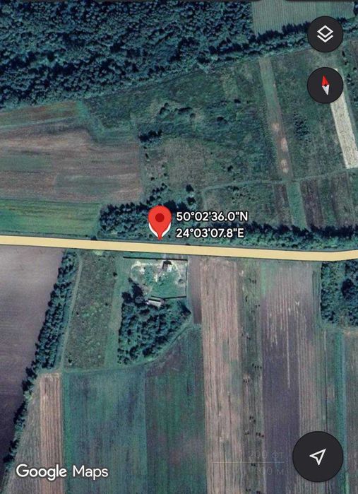 зем.ділянка під житлову забудову|1,5гектара,перша лінія від дороги