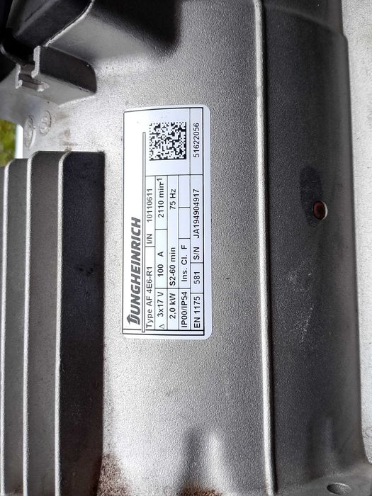 jungheinrich silnik elektryczny sprawny 3x17v .100A wozek widłowy