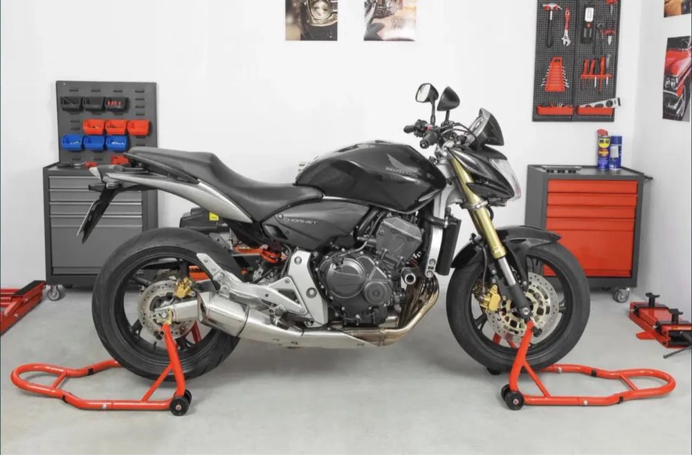 Комплект 2шт перед + зад мото подкат