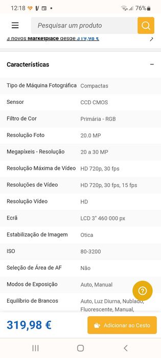 Câmara fotográfica