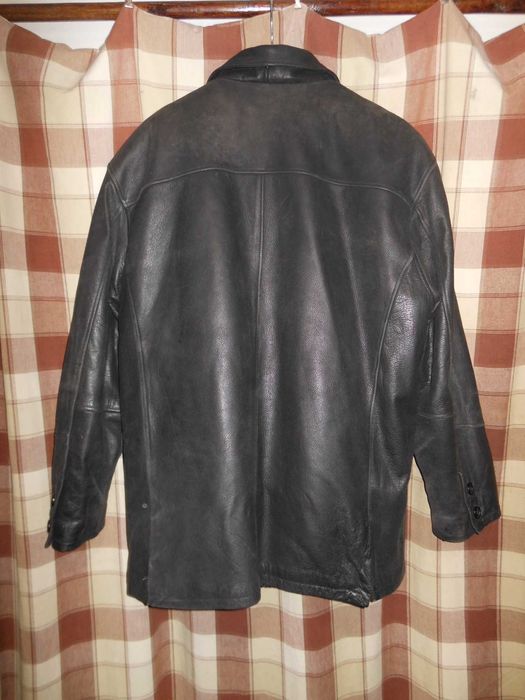 Куртка пилот Косуха F-21 бомбер кожаная авиатор мужская TOP GUN Зима