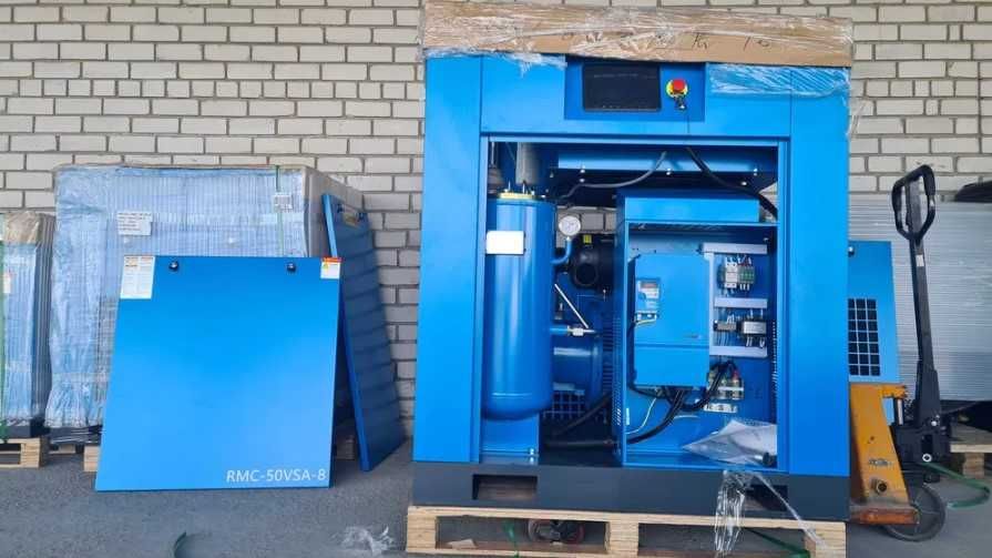Гвинтовий компресор 37 кВт з частотним регулюванням RMC-50VSA