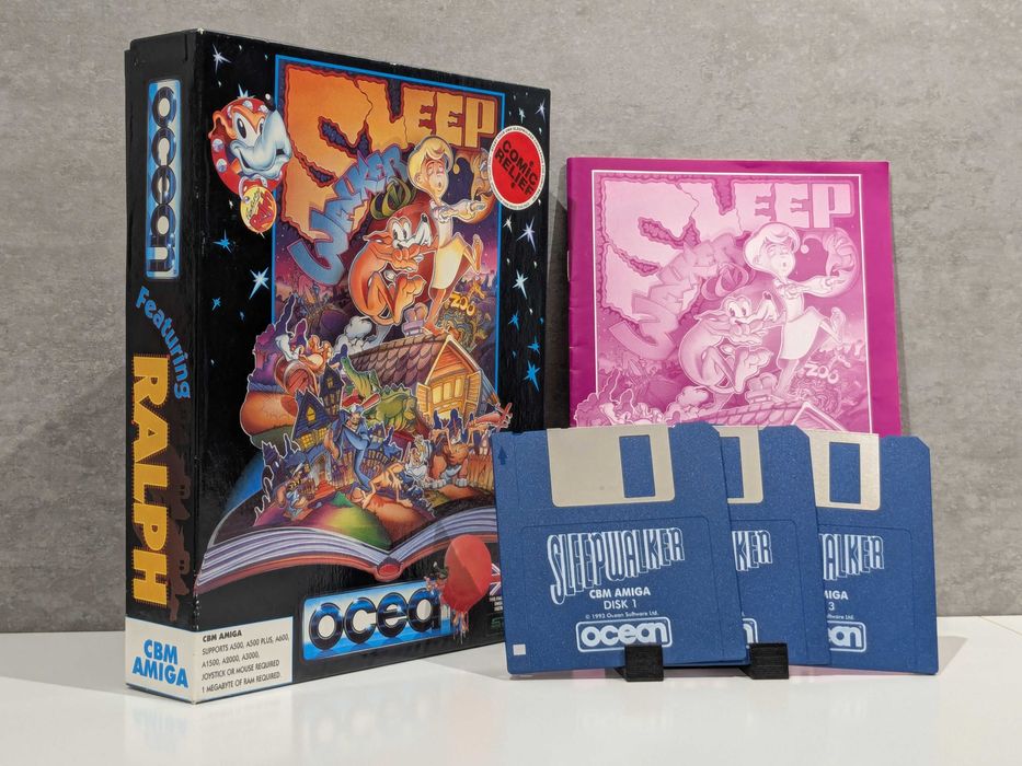 Sleepwalker gra Amiga BIG BOX Eng z 1993 r.