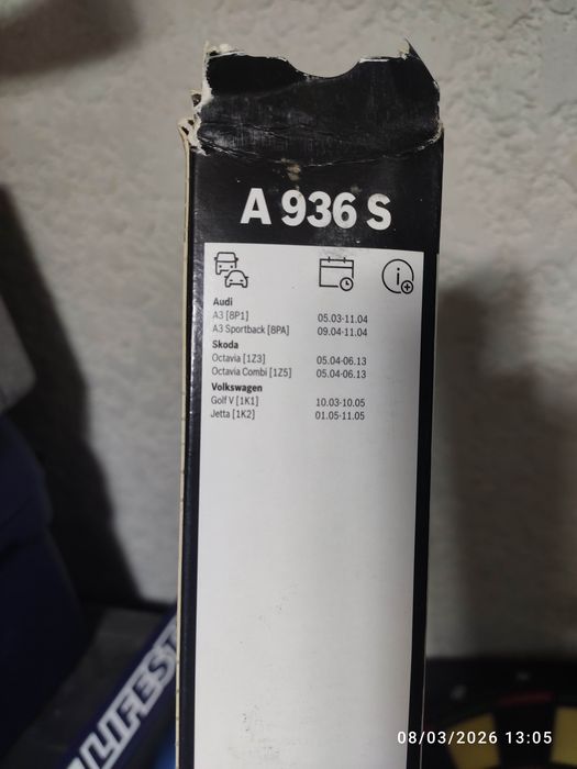 Bosch Aerotwin A936S NOVO Escovas limpa vidros