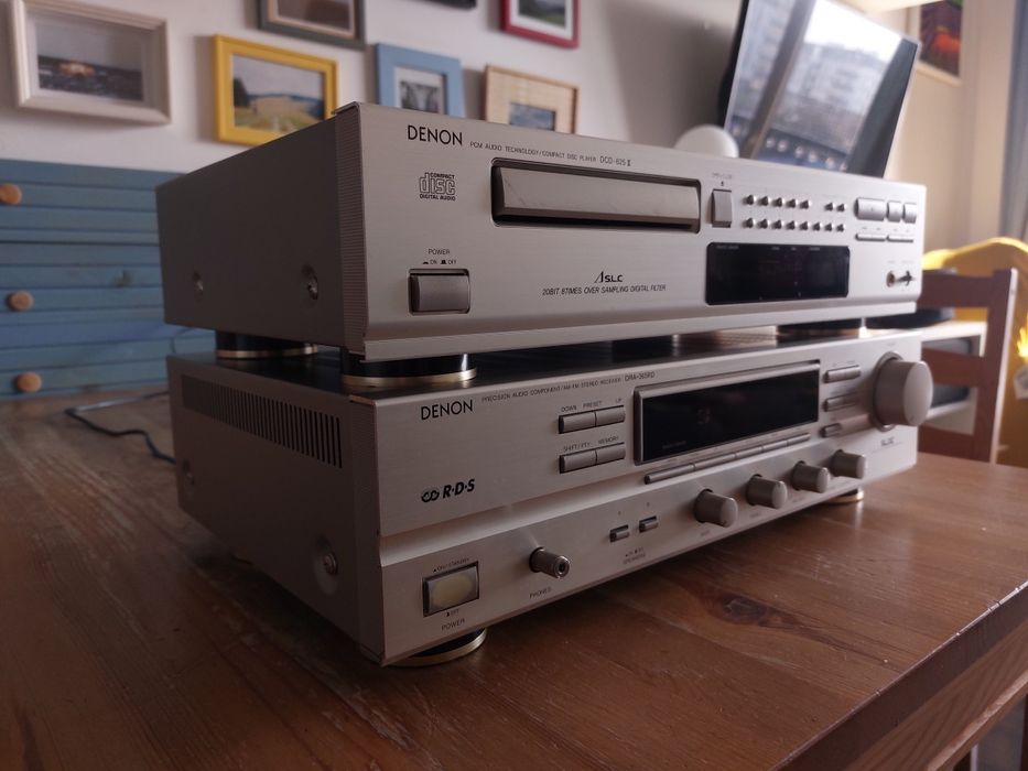 DENON wzmacniacz + cd