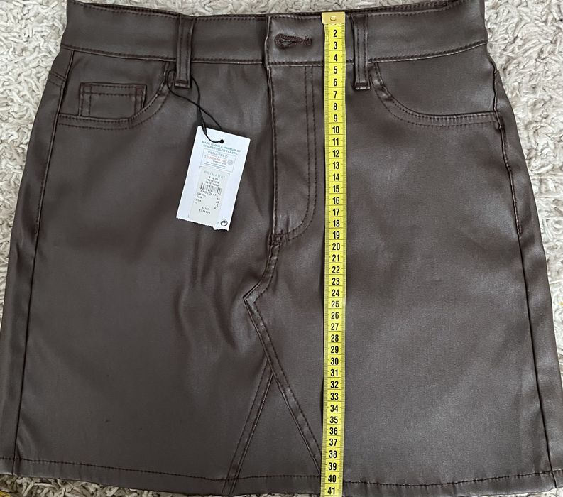 Шоколадна спідниця Primark нова