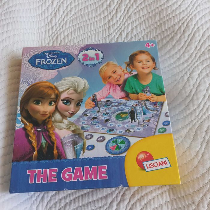 Gra planszowa Kraina Lodu Frozen 2w1 Lisciani Disney 4+
