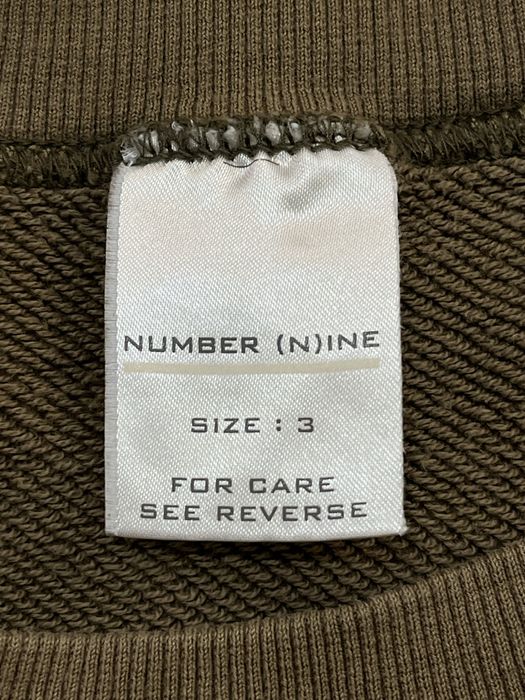 Number (N)ine 01AW shield