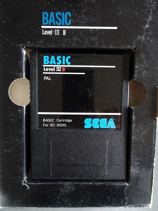 Jogo Basic - Level III B PAL - Basic Cartridge SC-3000