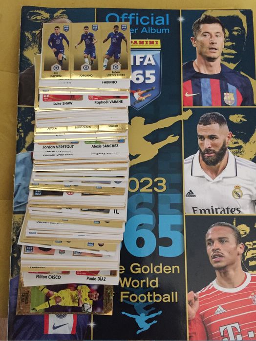 Cromos Panini 365.  2023.  Europeu Lidl 2024