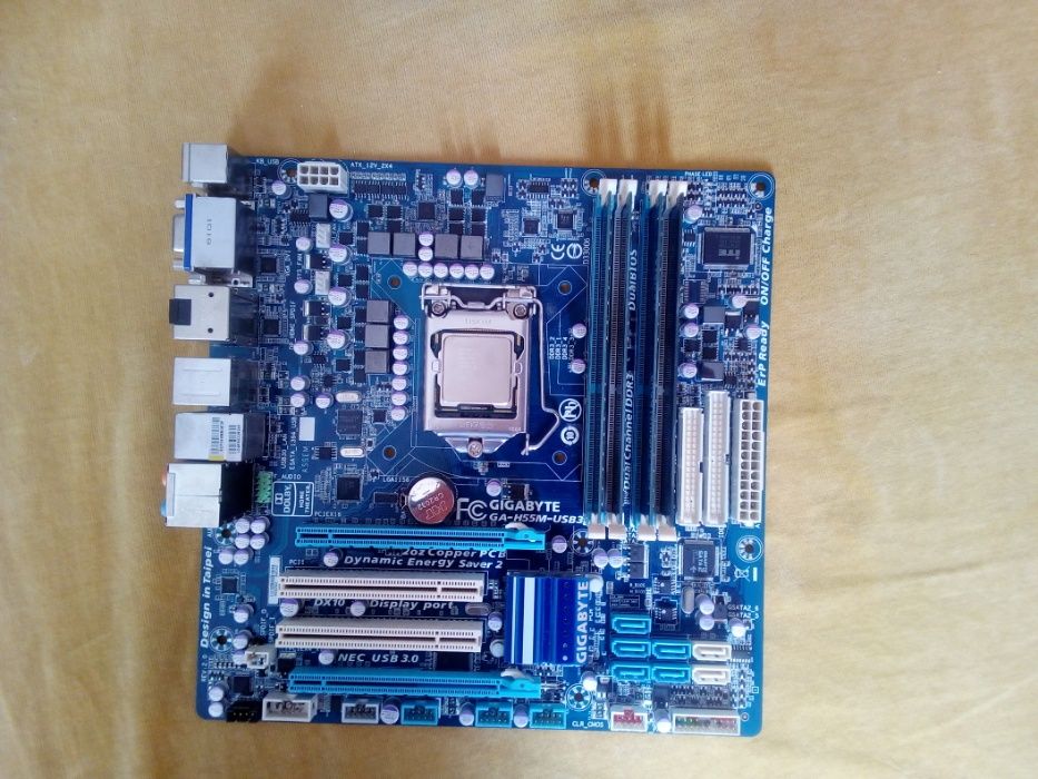 Срочно Комплект3в1 LGA1156 Мать/Процx3470/Оператив 16gb ddr3 hunix1600