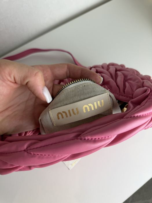Сумка Miu Miu рожева