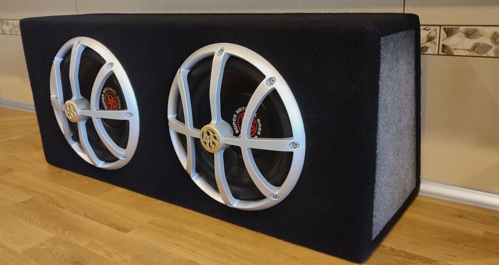 Skrzynia Basowa DLS KW 10 ,400w rms , 2x10" 25cm hi end oldschool tuba
