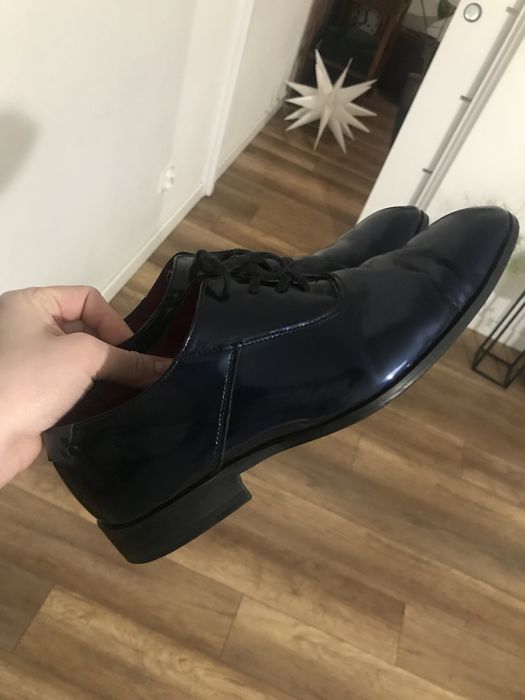 Buty lakierki do garnituru Giacomo conti