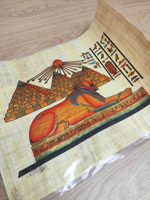 Papirus Sfinks, egipski