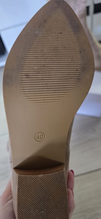 Botki kowbojki khaki