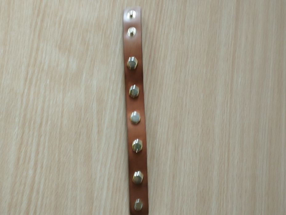 Bransoletka, bransoleta Ochnik skórzana