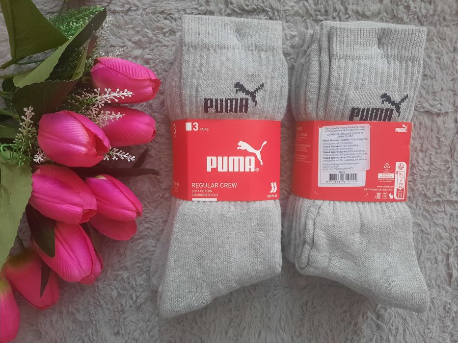 Skarpety Puma 3-pak rozm 39-42