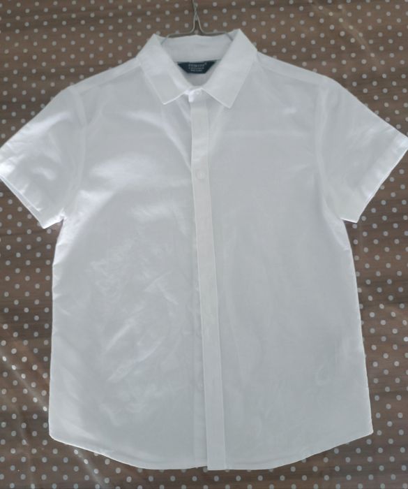Camisa branca menino T.9/10A