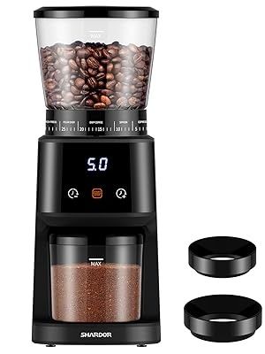 Moinho café 40mm cónico inox / Coffee grinder Shardor