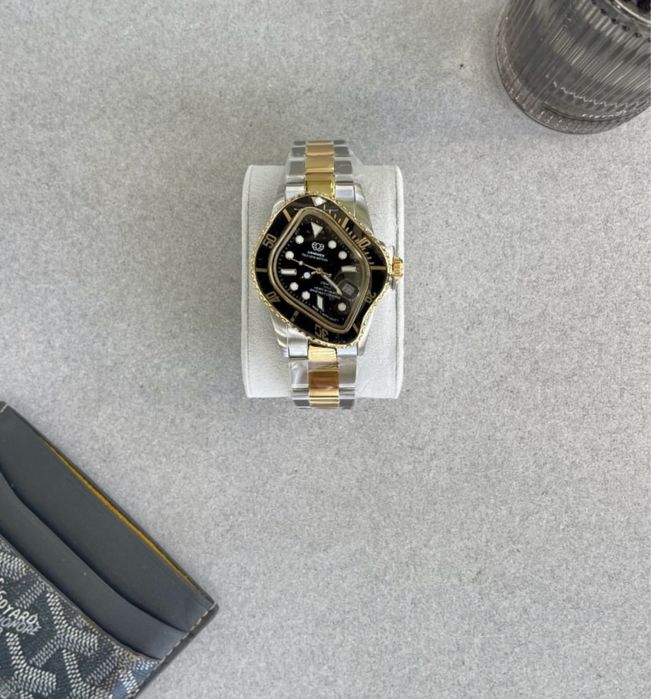 Relogio Laarvee Silver & Golden Precision Steel