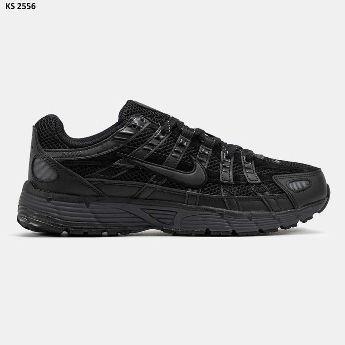 Чорні кросівки Nike P-6000 Triple Black