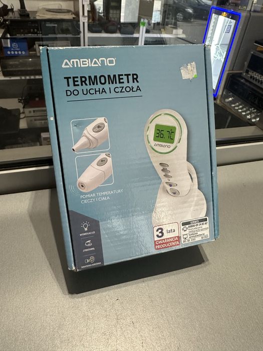 Termomentr do ucha i czoła Ambiano nieużywany