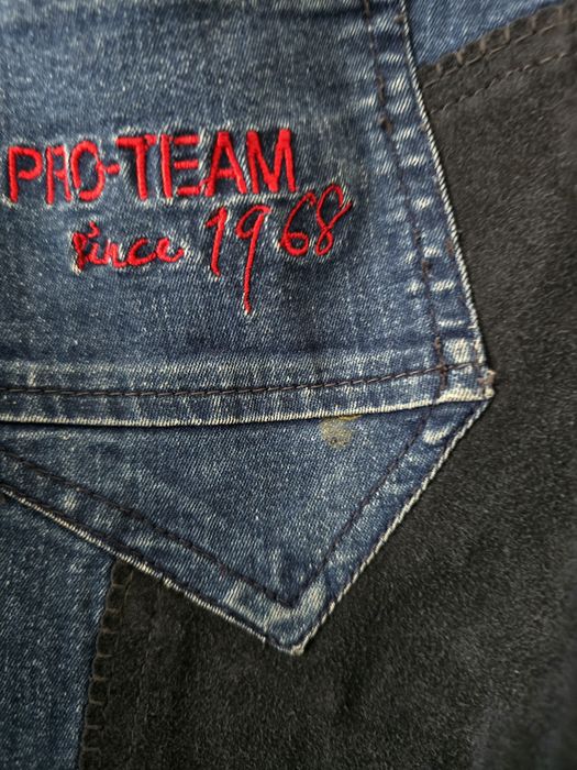 Bryczesy młodzieżowe HKM PRO TEAM r. 170 jeans