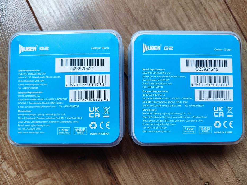 Wuben G2 наключний ліхтар