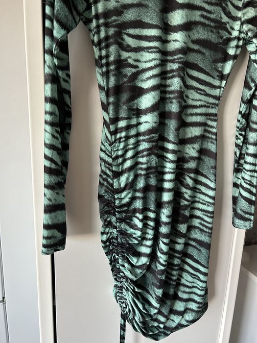 Sukienka zielona panterka r. S/M