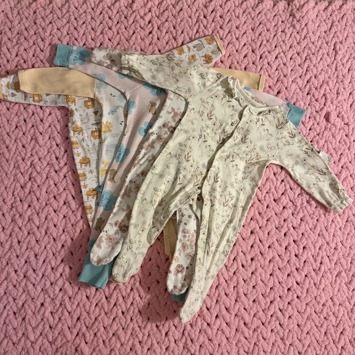 Лот , набір , пакет речей на дівчинку 62 68 , 3-6 міс