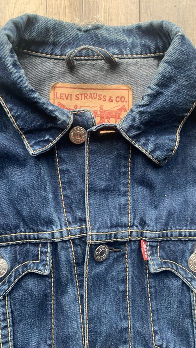 Levis kurtka damska - western - denim - katana damska