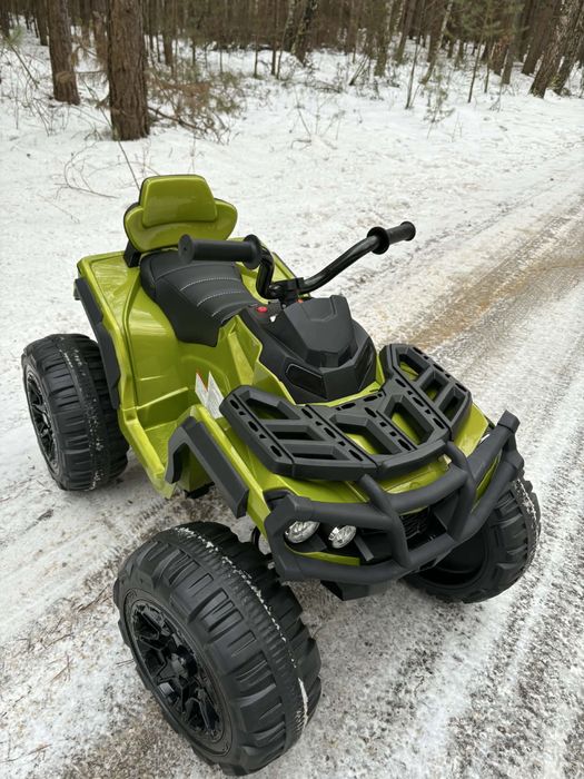 Elektryczny quad na akumulator ATV Zielony dla dziecka