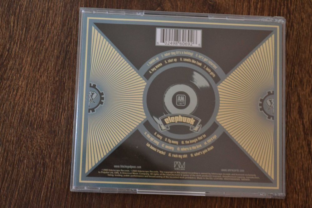 The Black Eyed Peas  Elephunk CD