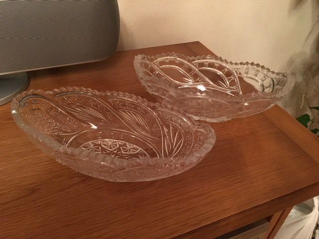 Конфетницы, вазы из хрусталя