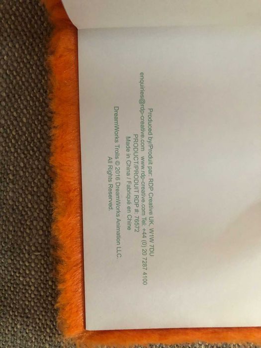 Caderno "Trolls" (Dreamworks)